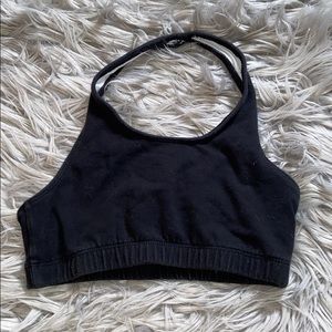 Halter top sports bra